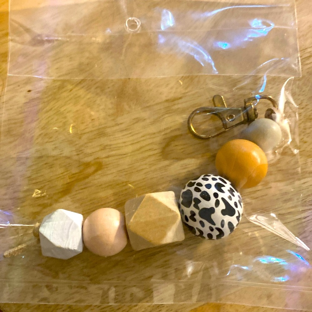 Hand Crafted Wooden Keychain
